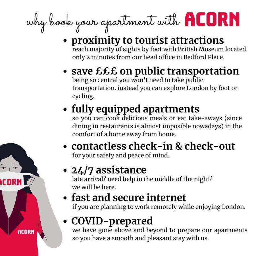 Acorn - Byng Place Apartments 런던 외부 사진